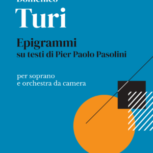 Domenico Turi - Epigrammi su testi di pier paolo pasolini